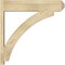 Ekena Millwork Thorton Craftsman Rough Sawn Outlooker, Douglas Fir, 8"W x 36"D x 36"H OUT08X36X36THR04RDF - alternate 3